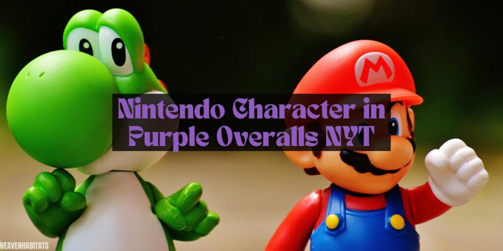 nintendo character in purple overalls nyt