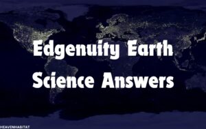 edgenuity earth science answers