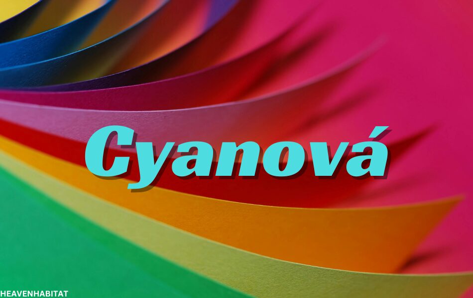 Cyanová