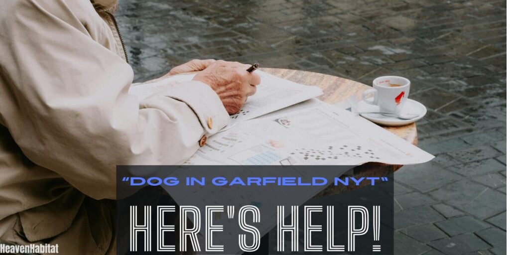 dog in garfield nyt