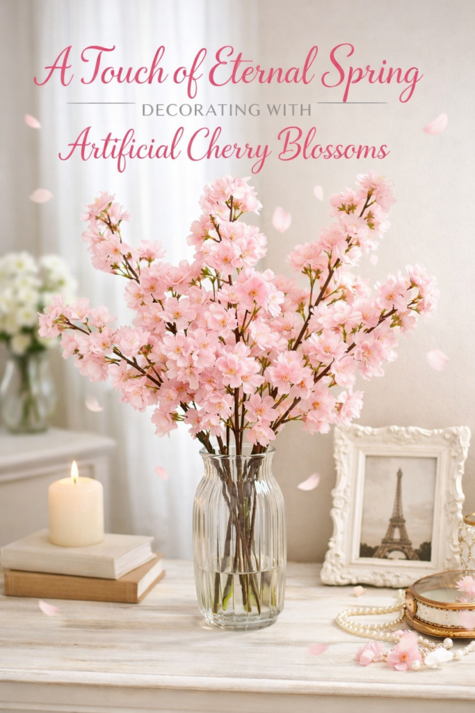 eternal spring with cherry blossoms