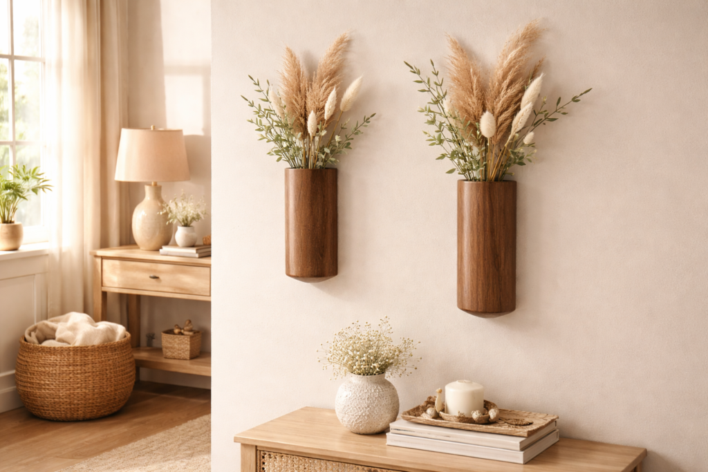 natural elegance in a tranquil entryway
