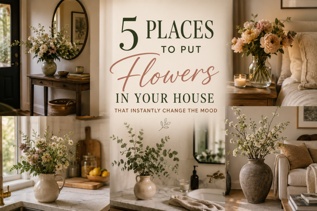 5 Places to Put Flowers in Your House That Instantly Change the Mood featured image